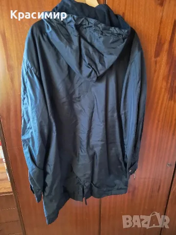 Черно яке с качулка, сезон пролет-есен, снимка 2 - Якета - 50353779