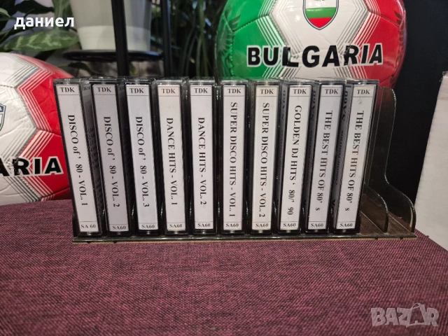 Аудио касети TDK SA60 - TYPE II - хромна лента с хубаво диско от 80-те + подарък