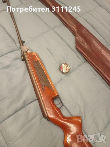 въздушна пушка Славия 4.5,в отлично състояние., снимка 2 - Въздушно оръжие - 54003124