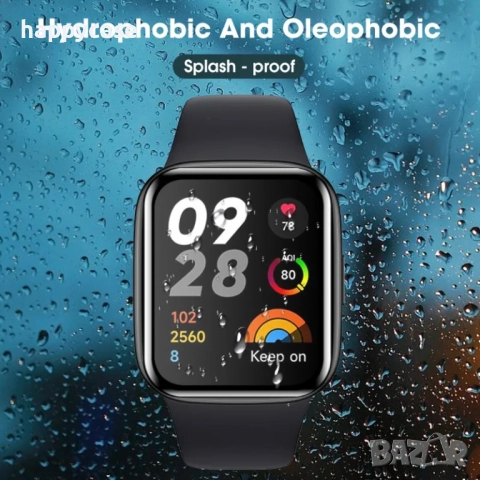 Xiaomi Redmi Watch 6 / 4 / 3 / 3 Active / 5D Протектор за цял екран, снимка 9 - Смарт часовници - 44129670
