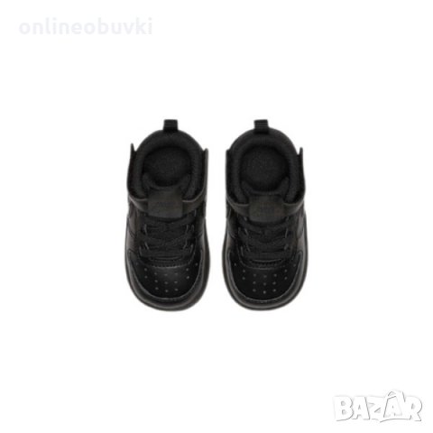 НАМАЛЕНИЕ!!!Високи бебешки спортни обувки NIKE COURT BOROUGH Черно, снимка 3 - Бебешки обувки - 34155922