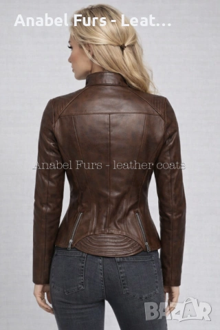 Дамски якета от естествена кожа, снимка 2 - Якета - 54057958