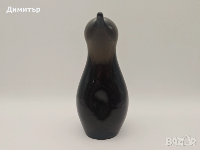Стъклена статуетка пингвин декор вкъщи , снимка 2 - Статуетки - 51963877