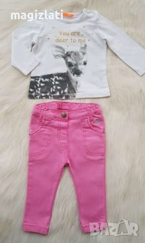 Бебешка блуза 3-6 месеца, снимка 3 - Комплекти за бебе - 36602952