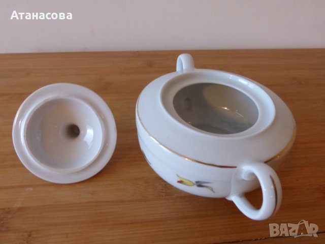 Немска порцеланова захарница КРМ 1940 г, снимка 6 - Аксесоари за кухня - 42798060