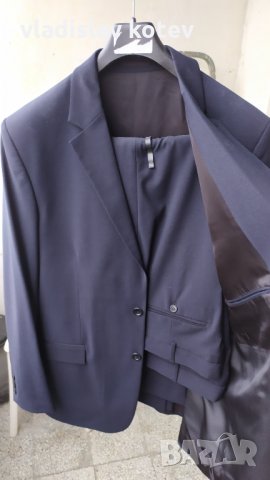 Дизайнерски костюм Kalebo тъмносин, снимка 6 - Костюми - 11928052