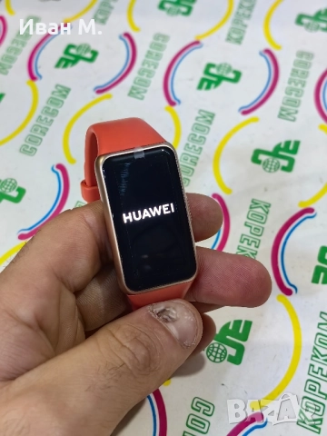 Смарт гривна HUAWEI BAND 6 AMBER SUNRISE , снимка 3 - Huawei - 52611215