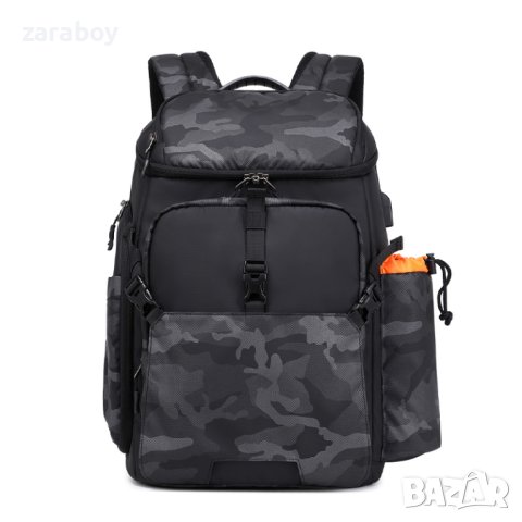 Нова раница за DSLR фотоапарат, обективи и лаптоп и дрон CAREELL C3090, снимка 2 - Чанти, стативи, аксесоари - 42882780