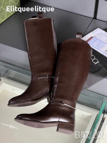 дамски ботуши Gucci Boots🐝🌼🇮🇹 🔝 🆕 , снимка 3 - Дамски ботуши - 52325098