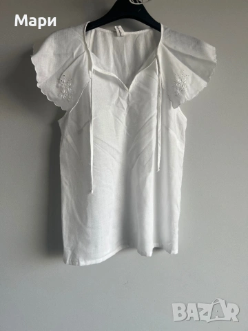 Сет дънки Mango suit и ретро топ много фин , снимка 4 - Комплекти - 53947966