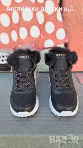 Английски детски кецове/боти Skechers, снимка 6 - Детски боти и ботуши - 56372014