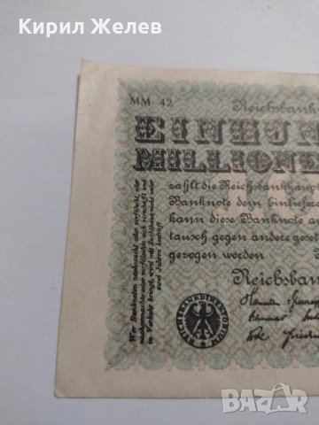 Райх банкнота - Германия - 100 Милиона марки / 1923 година - 17975, снимка 3 - Нумизматика и бонистика - 31029687