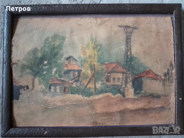 картина акварел 37/27 см