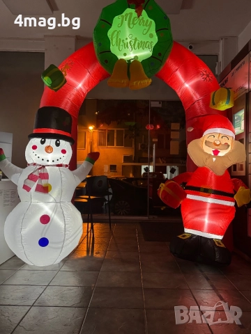 Надуваема коледна арка НОВА , снимка 4 - Други - 52012102