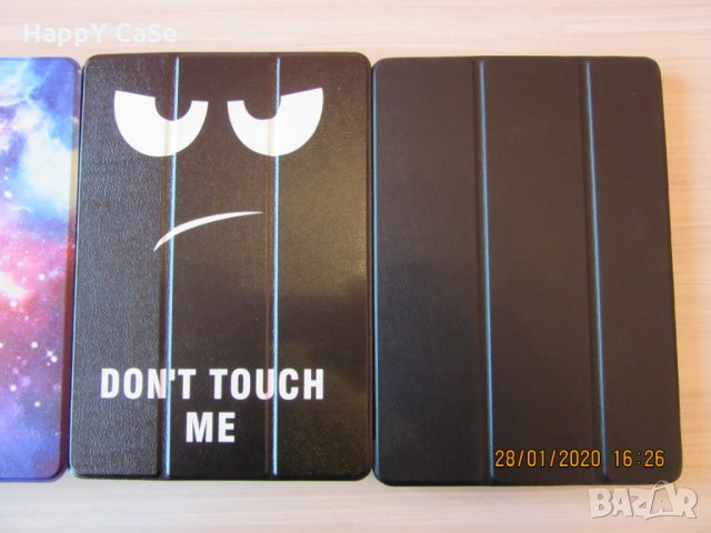 Apple iPad 9 8 7 10.2" / Air 5 4 10.9" / Mini 7 6 8.3" / Кожен калъф смарт кейс за таблет, снимка 10 - Таблети - 30299289