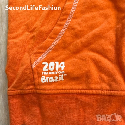 Дамско спортно яке с цип, размер S, за Световно първенство по футбол Бразилия 2014 Нидерландия, снимка 6 - Якета - 53175443