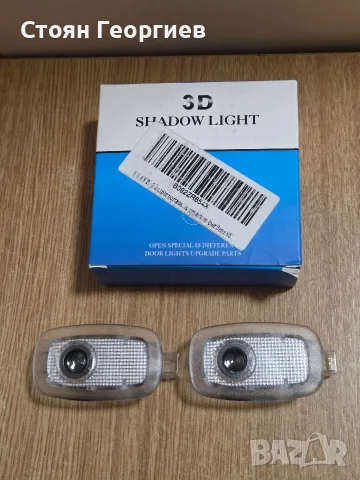 комплект от 2 броя LED лого проектори (плафони) за автомобилни врати