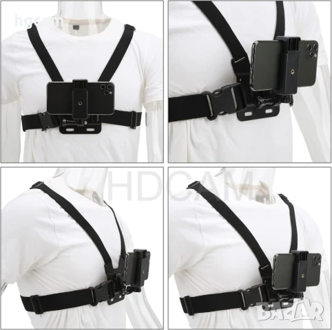Нагръдник за Телефони и Екшън камери, снимка 3 - Чанти, стативи, аксесоари - 50487173