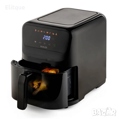 Фритюрник с горещ въздух MFX-515, 1500W, 5L, LED, снимка 2 - Фритюрници - 52841109