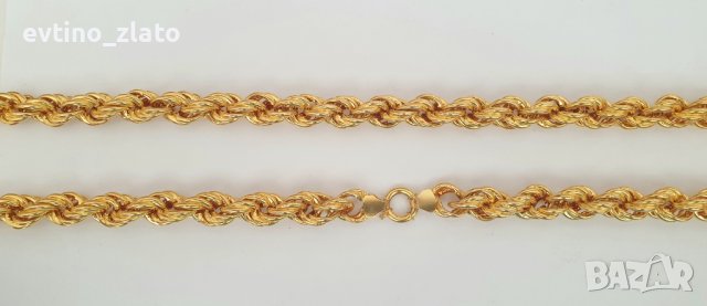 Златни синджири и медальони -14К, снимка 5 - Колиета, медальони, синджири - 40872613