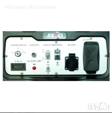 Авариен бензинов генератор SENCI SC-10000E-ATS TOP, 8.5 kW, 25 л, снимка 3 - Други машини и части - 49136025