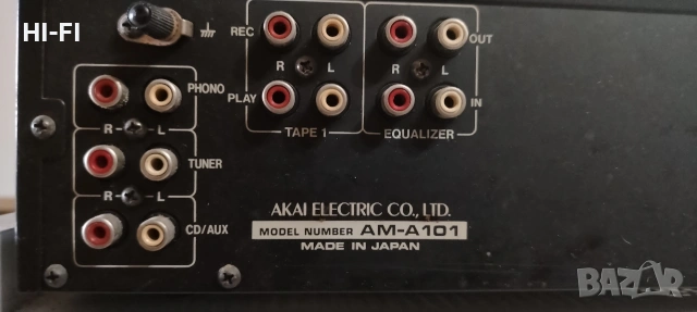 akai am a101, снимка 6 - Ресийвъри, усилватели, смесителни пултове - 54014555