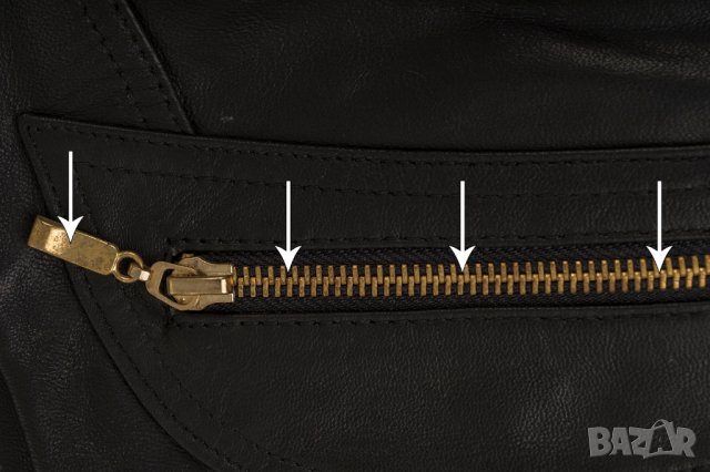 Черно кожено дамско яке марка Giorgio di Mare - S, снимка 6 - Якета - 30101343