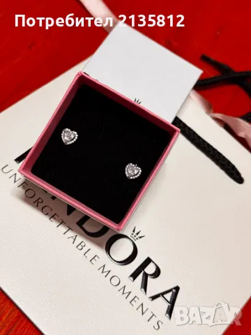 Обеци Пандора Pandora , снимка 12 - Обеци - 49882633