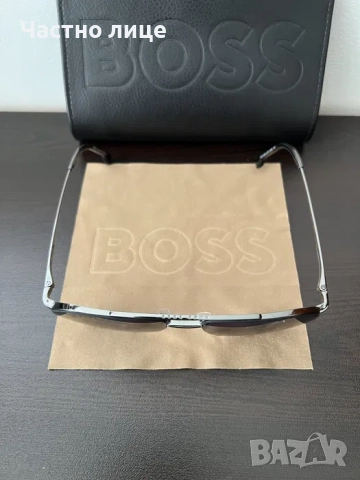 Мъжки слънчеви очила BOSS 1326/S Авиатор, снимка 5 - Слънчеви и диоптрични очила - 51626173