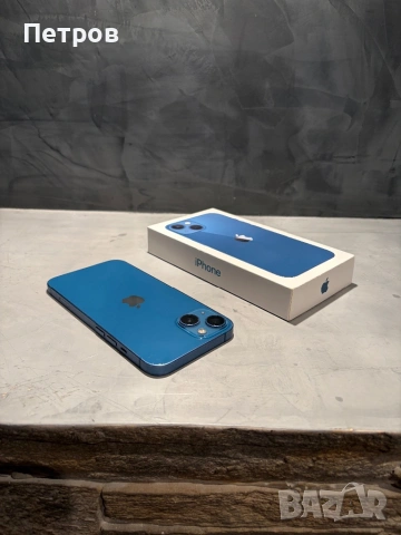 КАТО НОВ Iphone 13 Blue 128 GB