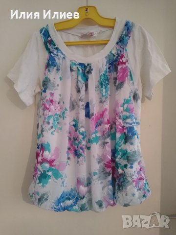 Дамска блуза, размер XL, снимка 1 - Тениски - 38324106