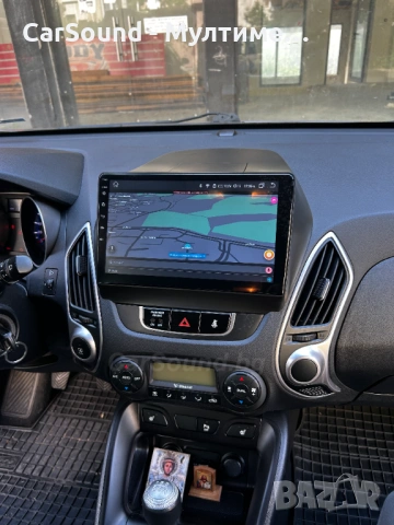 Hyundai Tucson IX35 - 10.1" Android 15 Мултимедия Тускон их35 Навигация Андроид