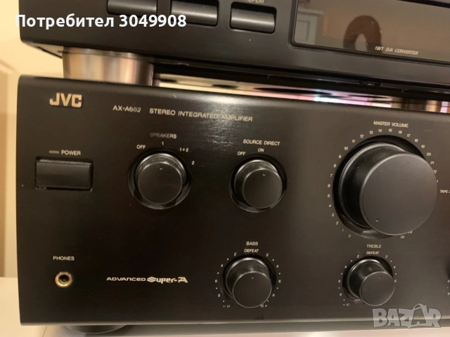 Jvc ax-a662 Jvc xl-v120, снимка 5 - Аудиосистеми - 51870803