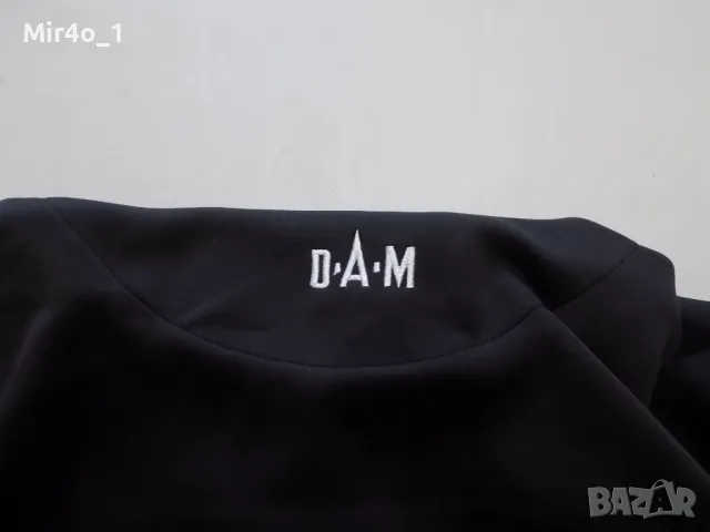 риболовно горнище dam effzett яке блуза худи суичър рибарско спининг оригинално мъжко черно L, снимка 4 - Спортни дрехи, екипи - 49624578