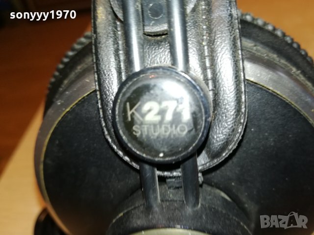 AKG K271 STUDIO-MADE IN AUSTRIA 0710211830, снимка 17 - Слушалки и портативни колонки - 34385300
