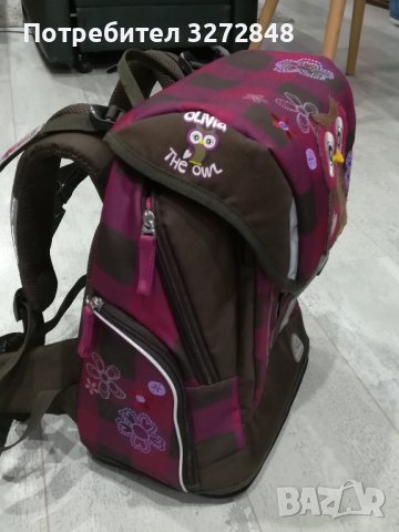 Ученическа раница SCHNEIDERS / бухала OLIVIA /, снимка 3 - Раници - 42640097