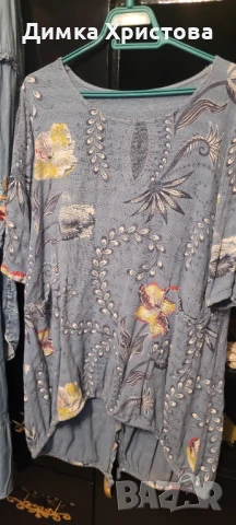 Туники за пищни момичета 5 броя, снимка 5 - Туники - 51154946