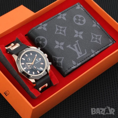 подаръчни комплекти louis vuitton tommy hilfiger lacoste versace , снимка 17 - Подаръци за мъже - 50599608