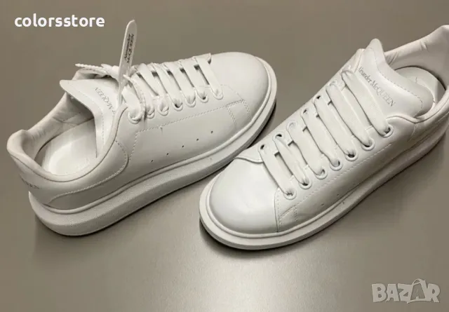 Мъжки бели кецове  Alexander McQueen/BTmr68z, снимка 2 - Кецове - 49941299
