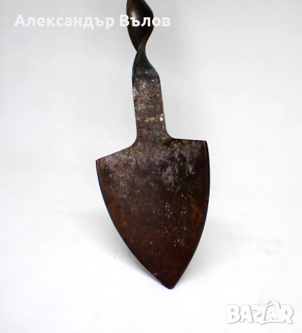 Стар Интрумент Цветя Саксии Лопатка Гребло Метал, снимка 5 - Колекции - 53119228