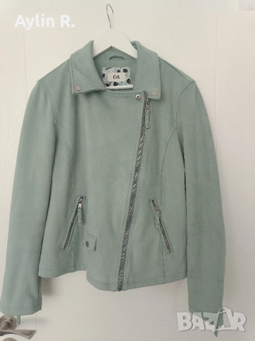 Велурено дамско яке 