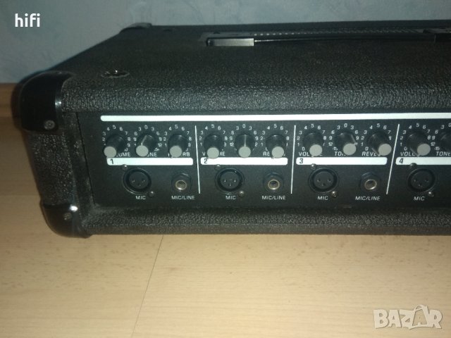 Усилвател с миксер Kustom KPM4060, снимка 2 - Ресийвъри, усилватели, смесителни пултове - 44168422