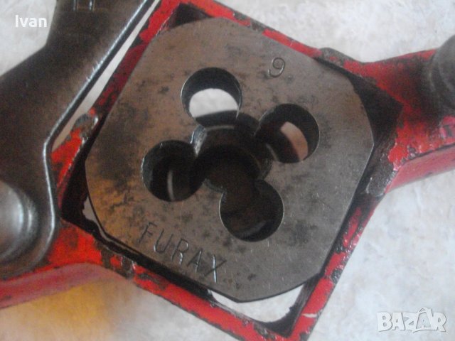 Made in USA/FRANCE/GERMANY-Плашка За Резби На Тръби/Винторезка/Винтонарезка-RIDGID/CENTRAL/FULAX, снимка 6 - Други инструменти - 37348860