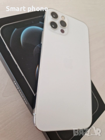 Iphone 12 Pro -256gb Silver/100% battery health , снимка 4 - Apple iPhone - 54052172