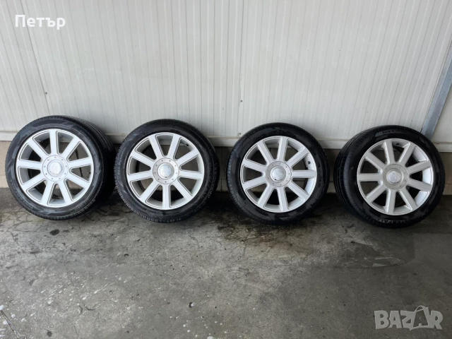 Оригинални Audi алуминиеви джанти 17" с летни гуми 225/50 R17
