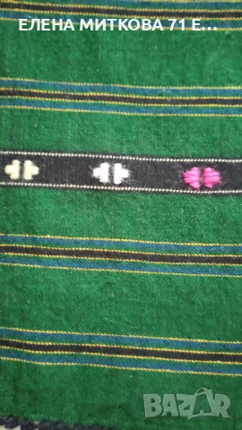 Престилка за народна носия тъкана вълнена, снимка 2 - Антикварни и старинни предмети - 50704253