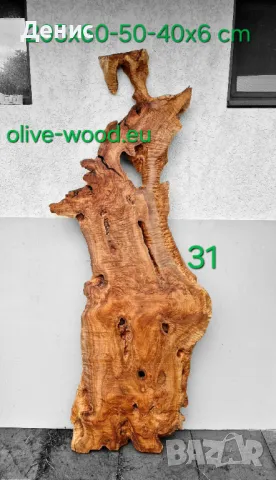 Дървен материал от маслина (янове) и шайби, снимка 5 - Маси - 28068569