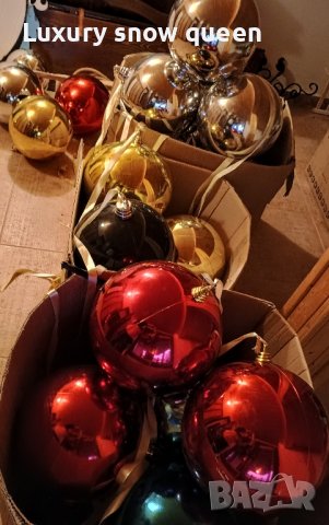 Големи Коледни топки , снимка 2 - Декорация за дома - 44147448