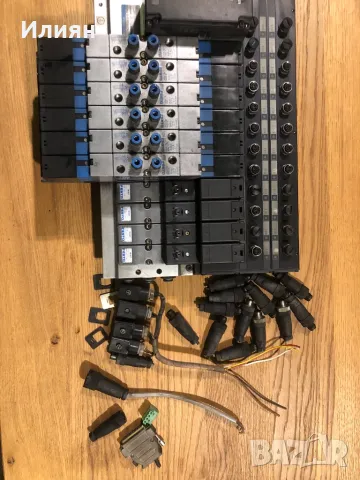 FESTO - пневмогрупа, пневмоблок, снимка 10 - Друга електроника - 48475972