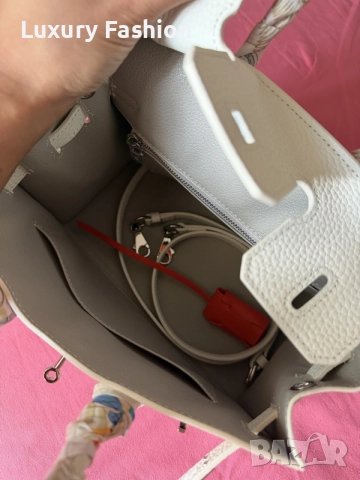 Дамска чанта Hermes Birkin, снимка 7 - Чанти - 56213149
